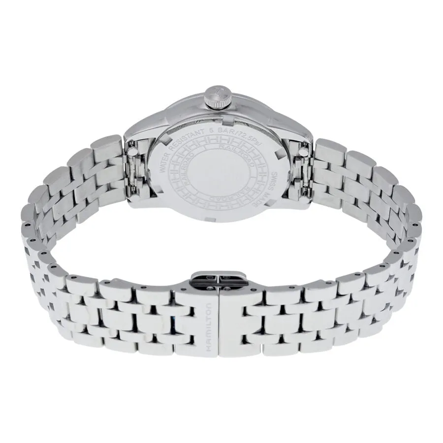 Hamilton Railroad White Mother of Pearl Dial Ladies Watch H40311191