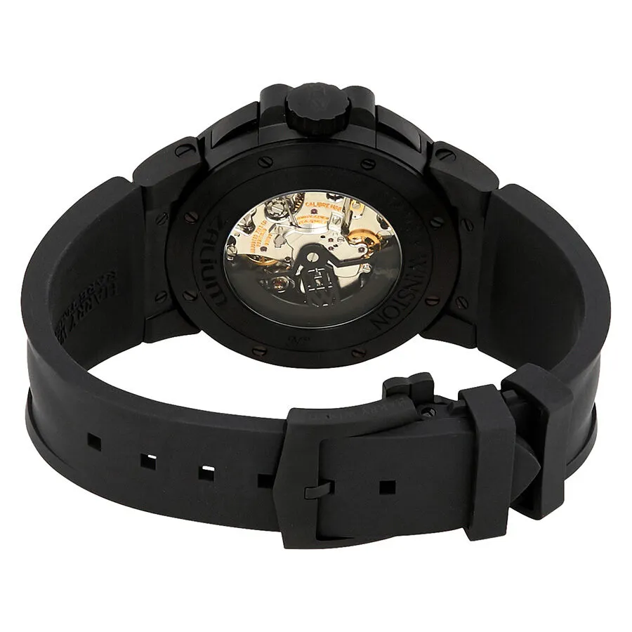 Harry Winston Ocean Triple Retrograde Chronograph Automatic Silver Dial Men's Watch OCEACT44ZZ005