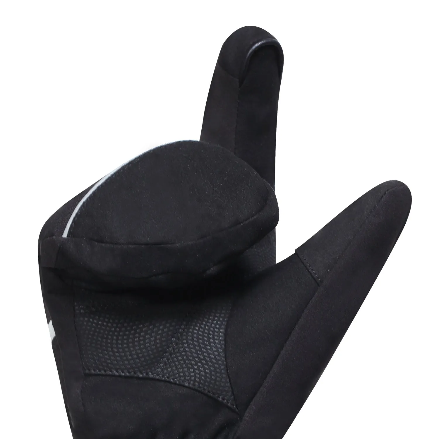 Heated Motorcycle Gloves - Double Heated Wires for Winter Comfort