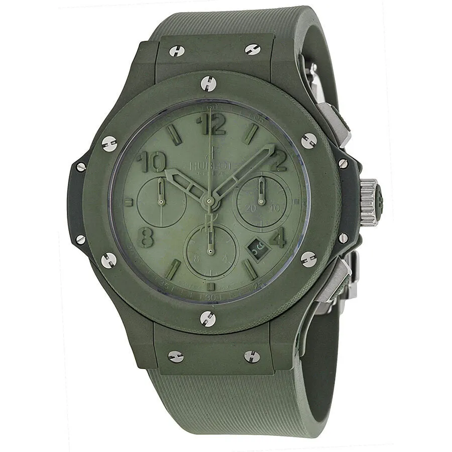 Hublot Big Bang Automatic Chronograph Green Dial Men's Watch 301GI5290RG 301.GI.5290.RG