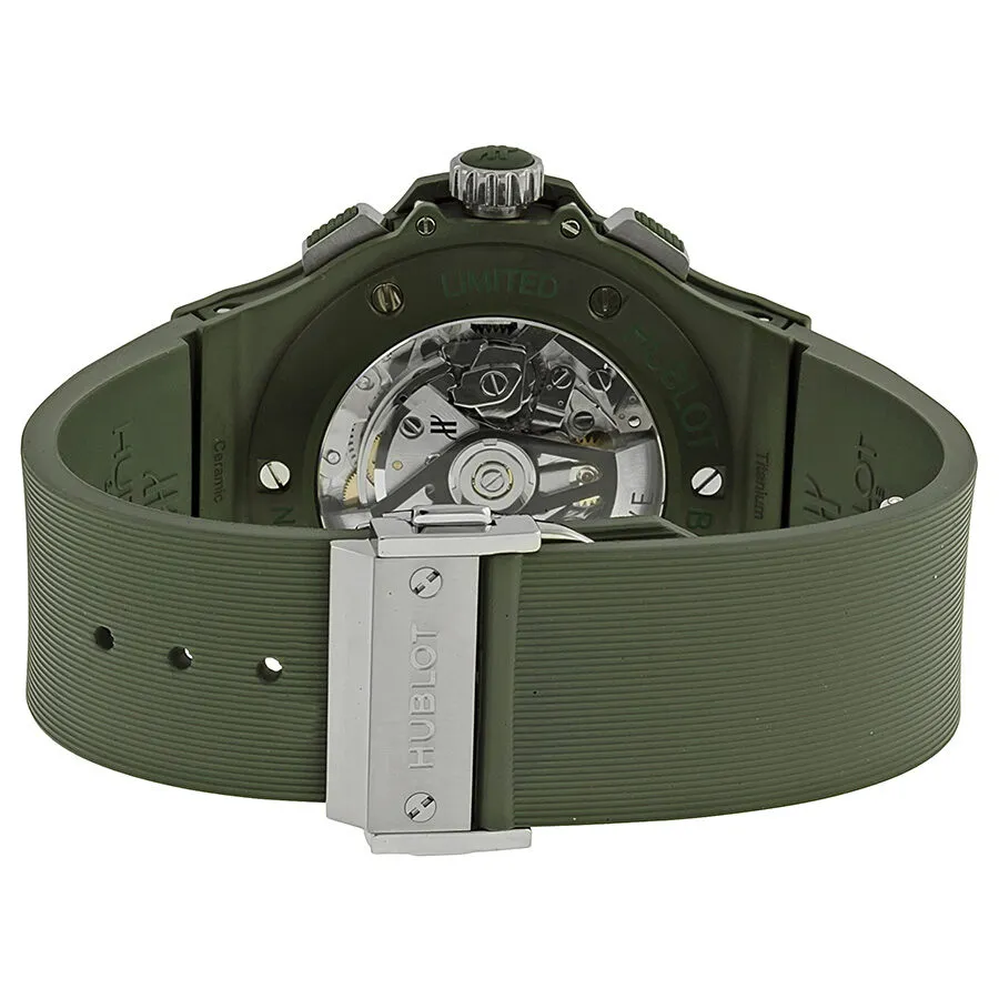 Hublot Big Bang Automatic Chronograph Green Dial Men's Watch 301GI5290RG 301.GI.5290.RG