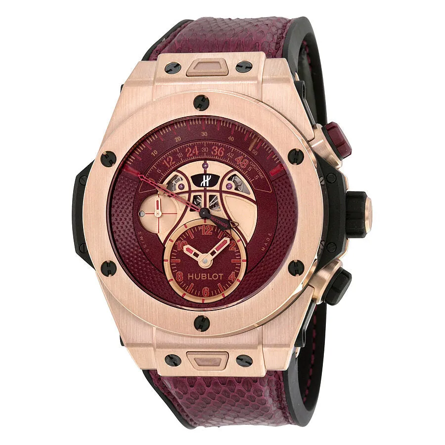 Hublot Big Bang Unico Chronograph Vino 18kt King Gold Automatic Limited Kobe Bryant Edition Men's Watch 413.OX.4738.PR.KOB15