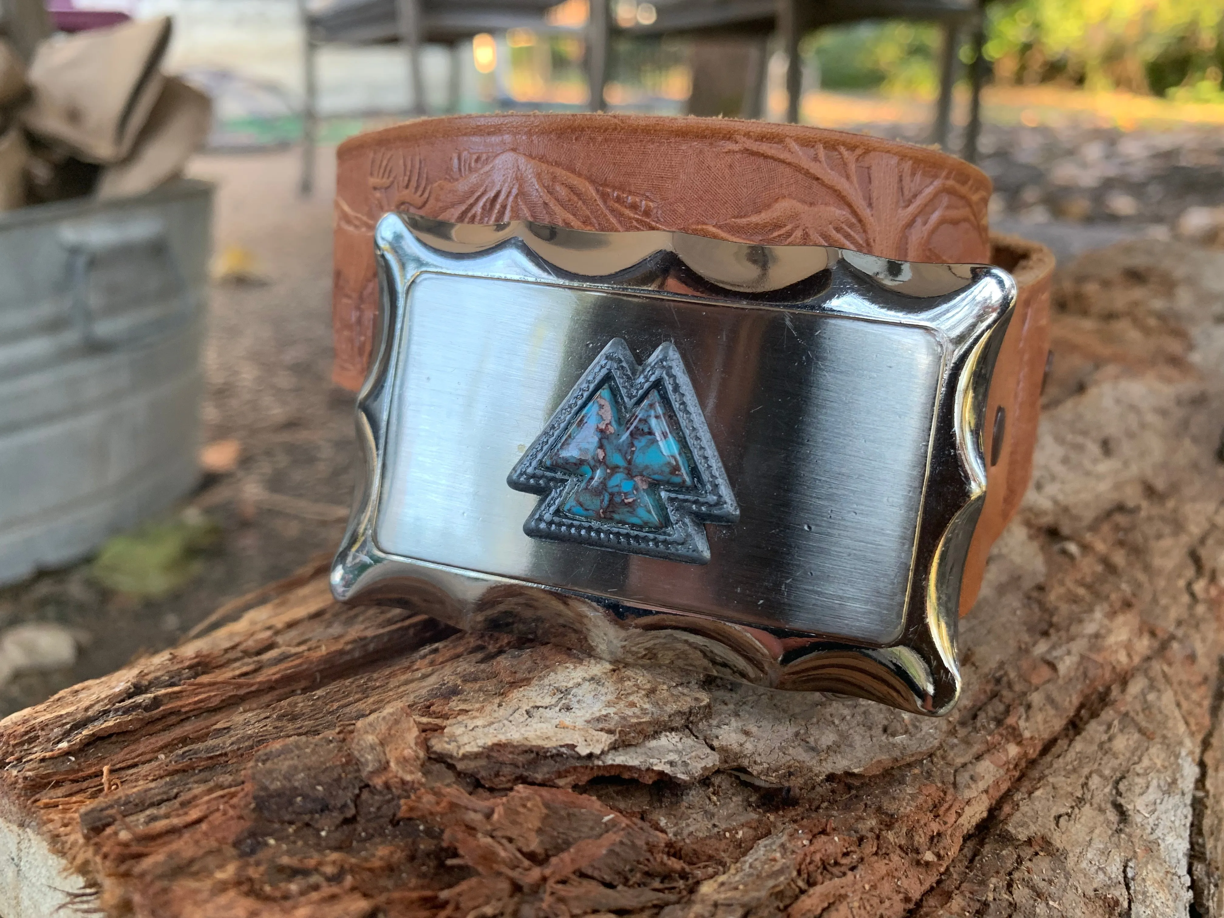 Hunter Vintage Western Snap-Back Belt