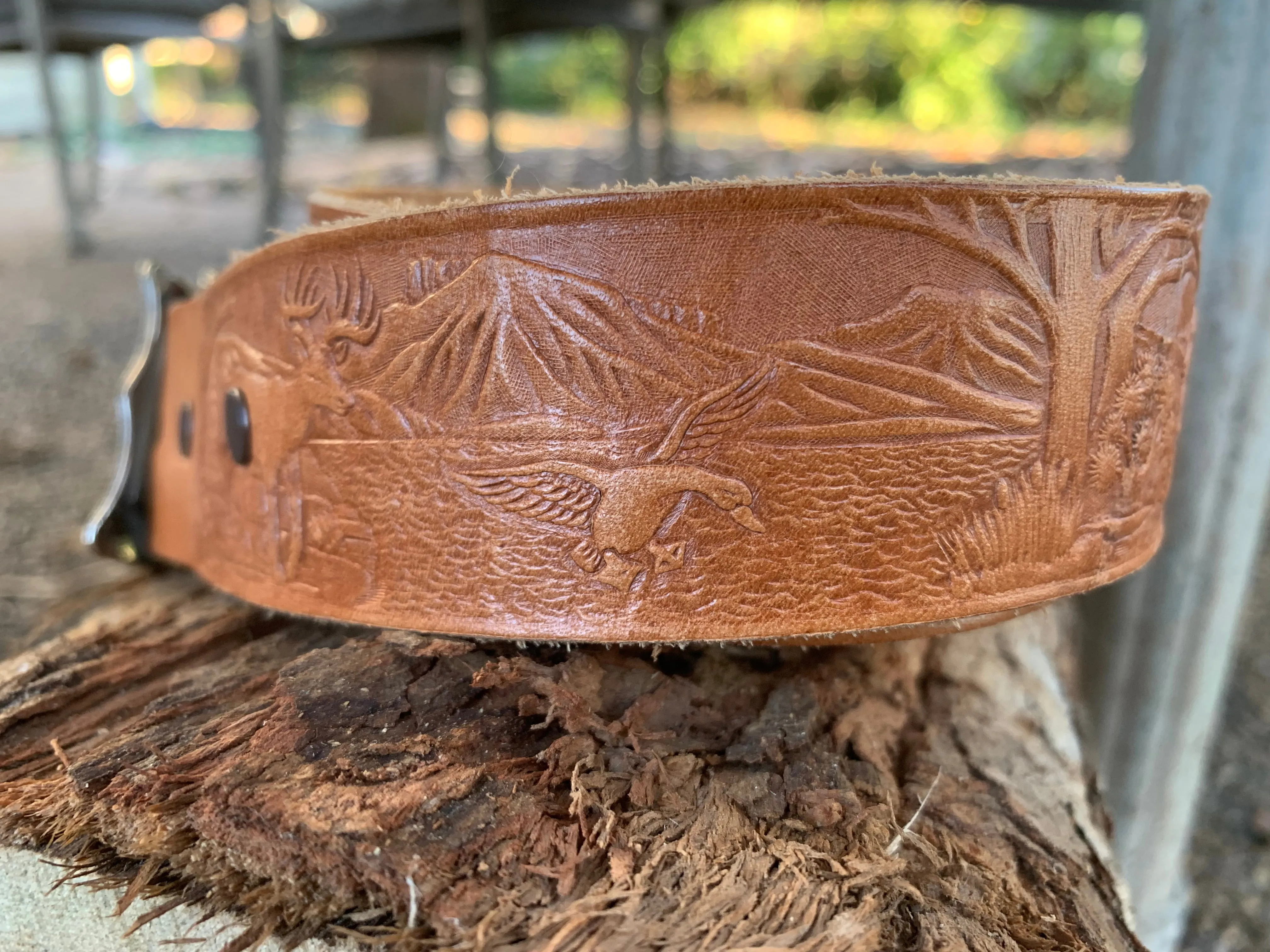 Hunter Vintage Western Snap-Back Belt