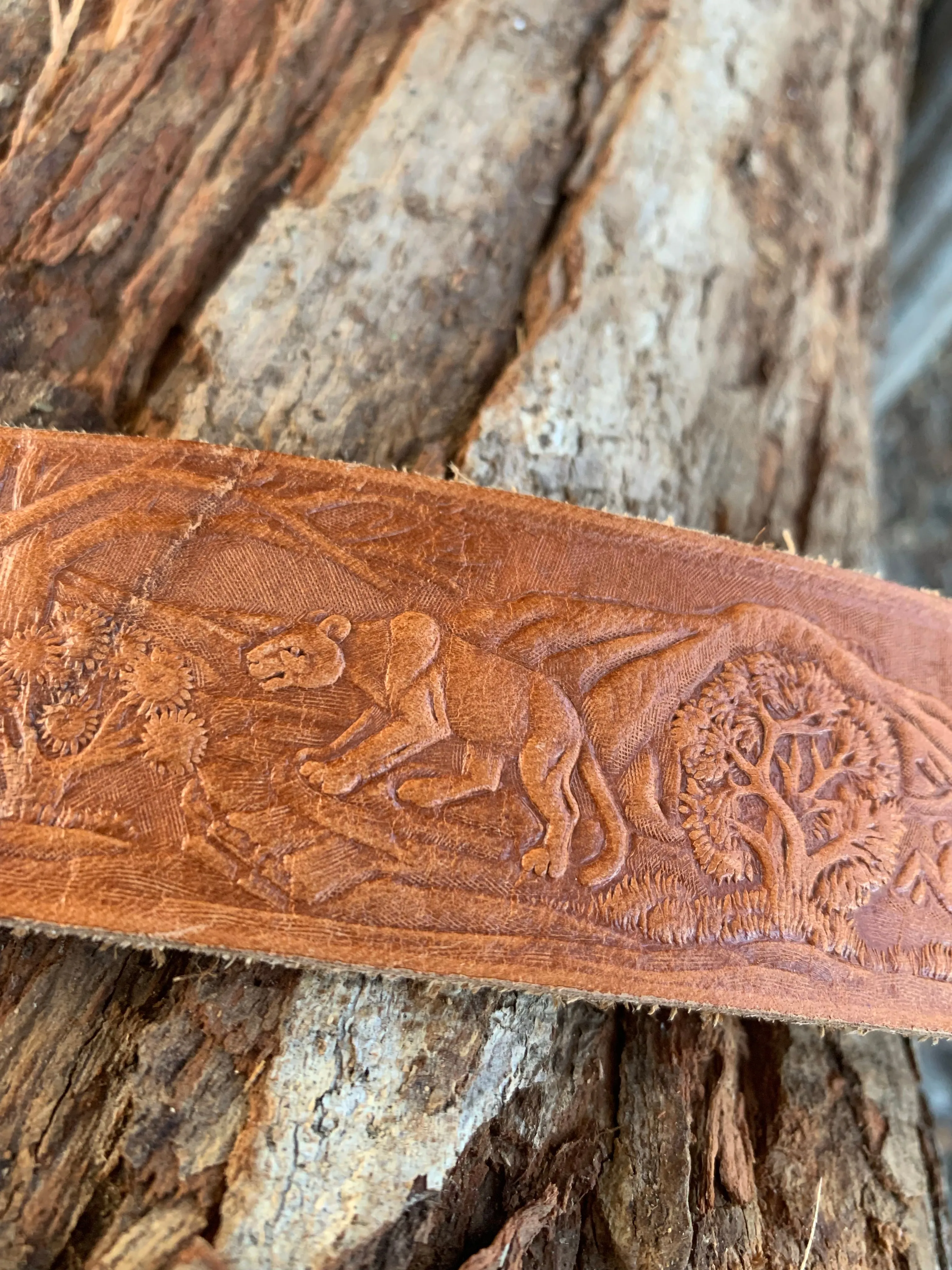 Hunter Vintage Western Snap-Back Belt