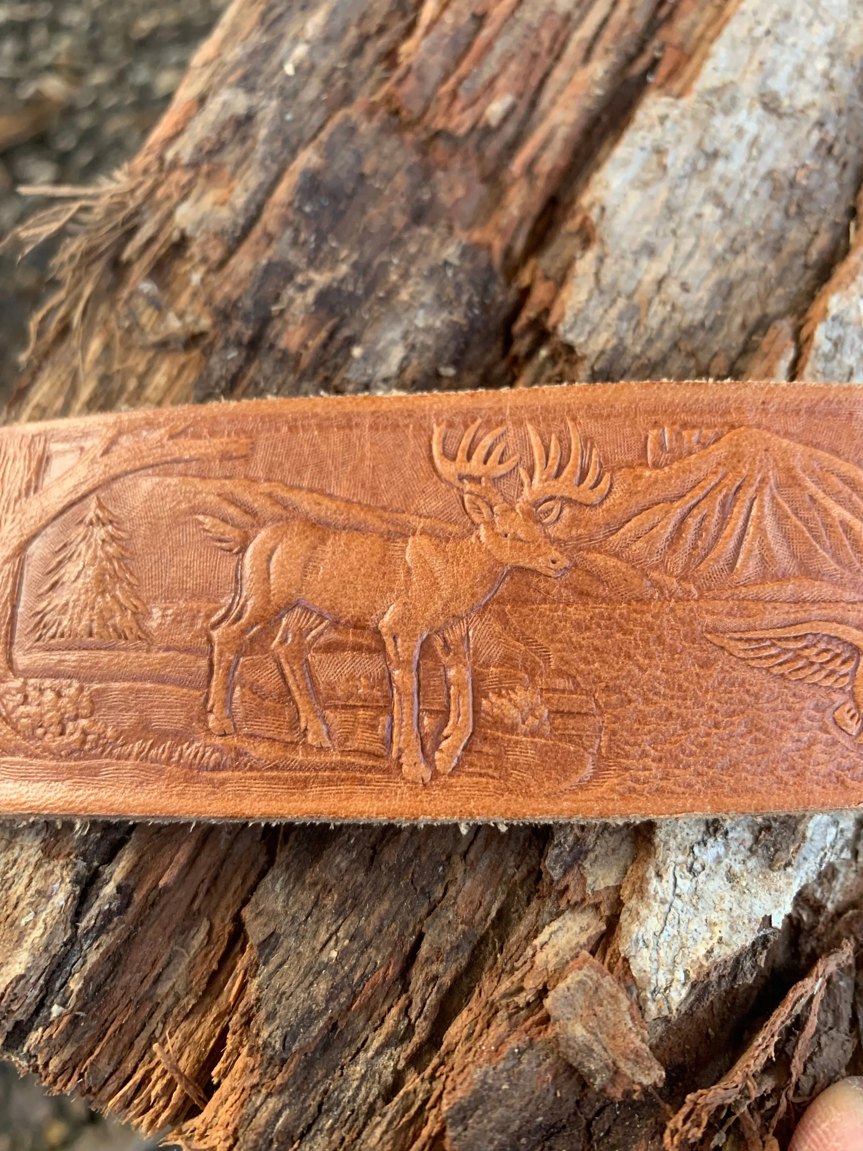 Hunter Vintage Western Snap-Back Belt