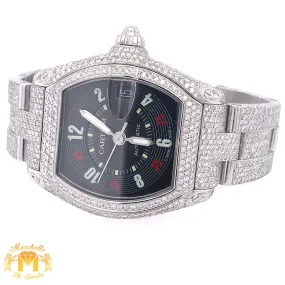 Iced Out 36mm Cartier Diamond Watch
