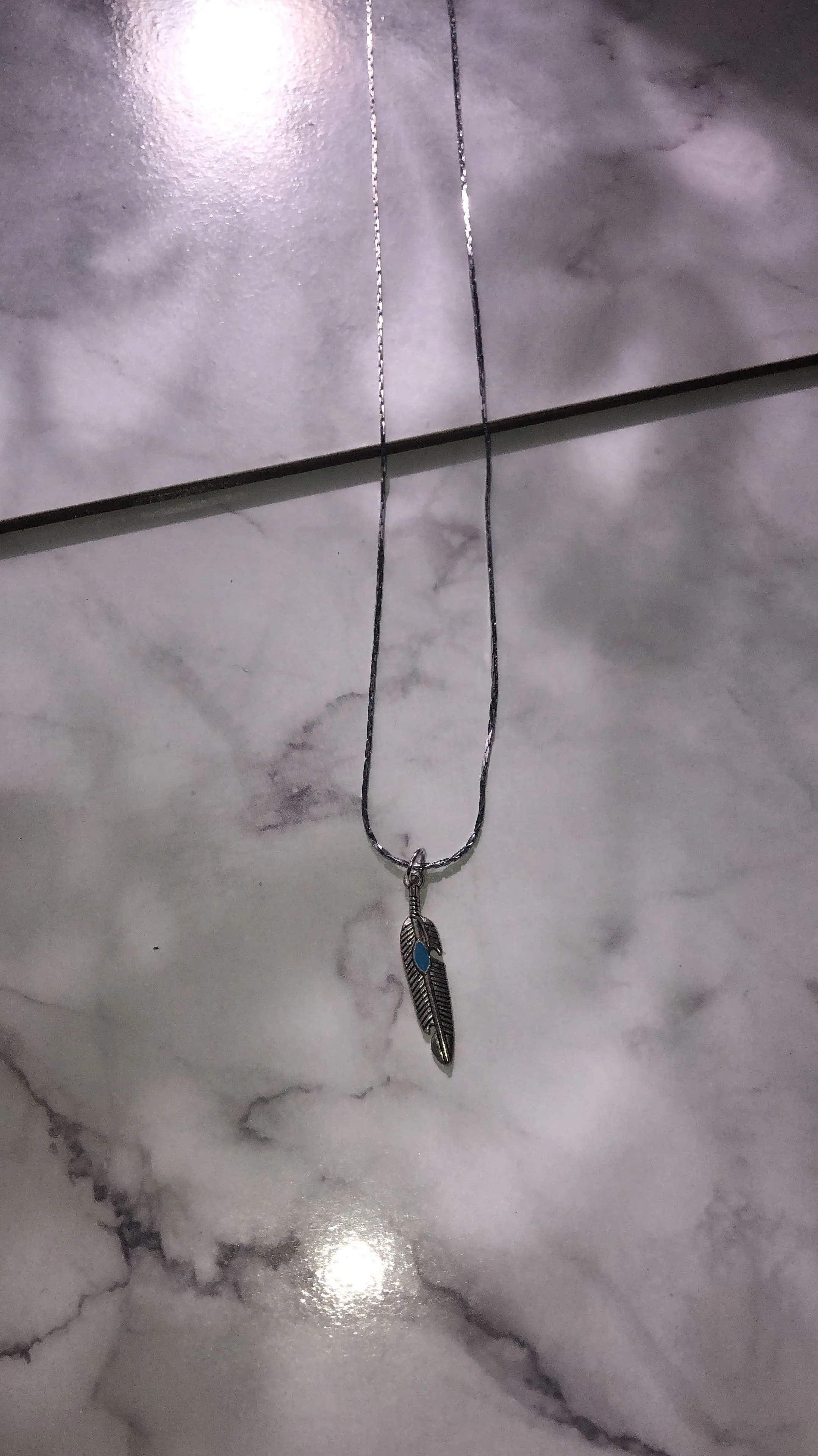Indian leaf necklace