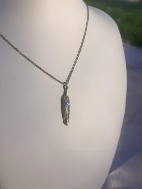 Indian leaf necklace
