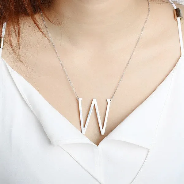 Initial Necklaces - Gold or Silver
