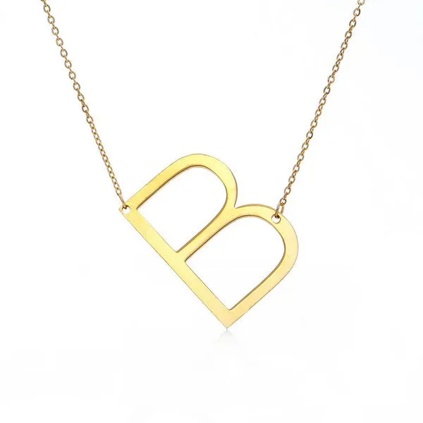 Initial Necklaces - Gold or Silver