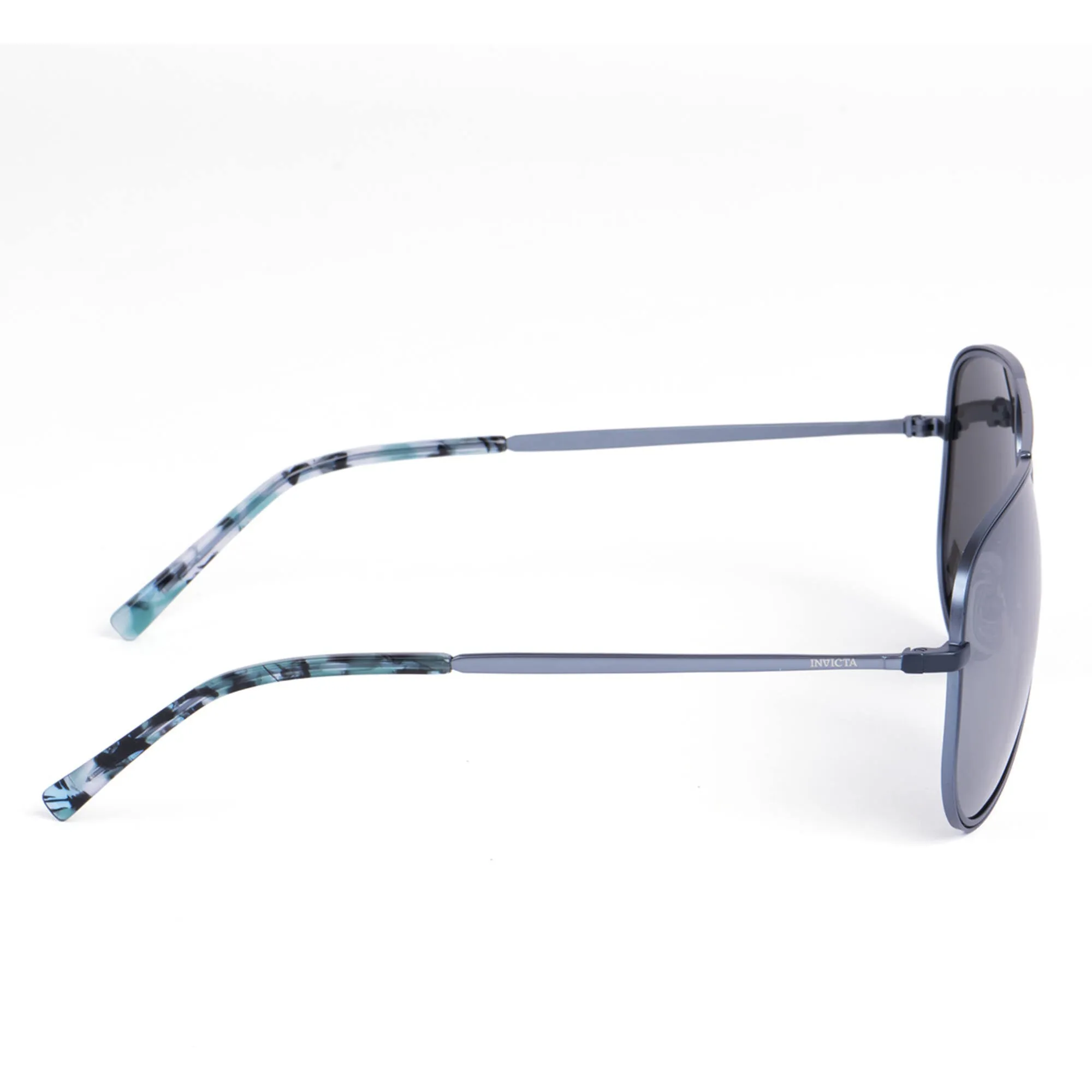 Invicta Unisex Sunglasses - Blue Copper Aviator Shape Frame Silver Lens | IEW055-02