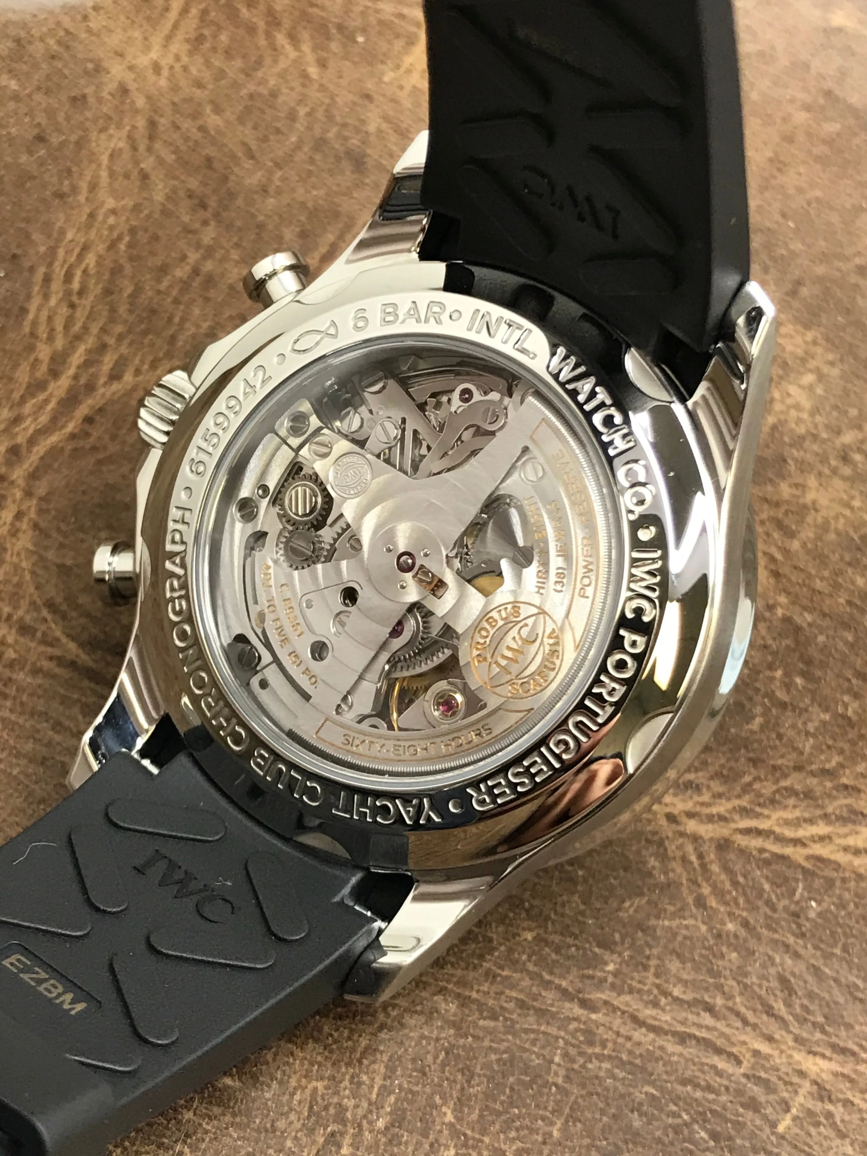 IWC Portugieser Yacht Club Chronograph IW390503 Slate Dial Automatic Men's Watch