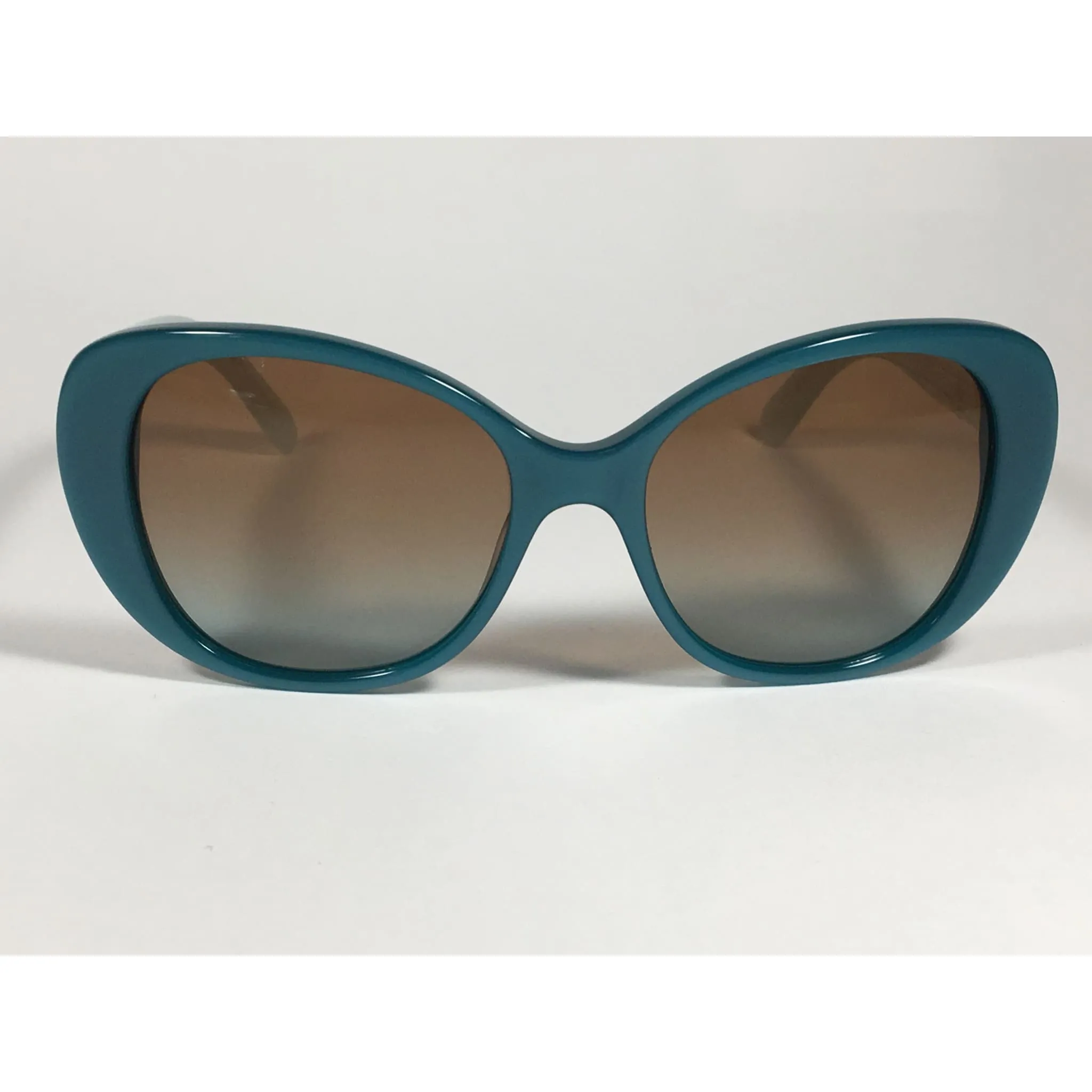 Kate Spade Emery Cat Eye Sunglasses Aqua Sea Glass Brown Gradient Lens Emery/s 0JGW WB