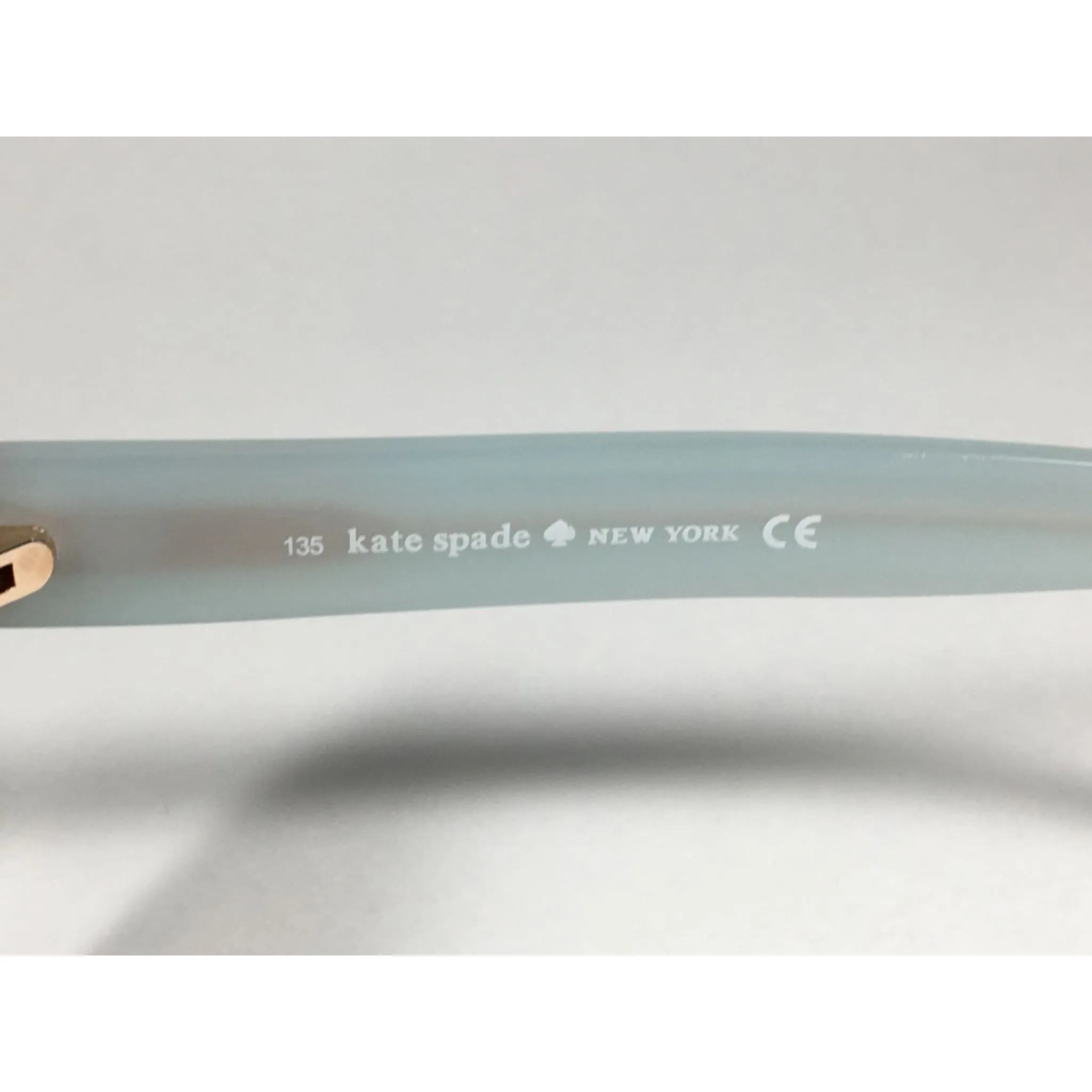 Kate Spade Emery Cat Eye Sunglasses Aqua Sea Glass Brown Gradient Lens Emery/s 0JGW WB
