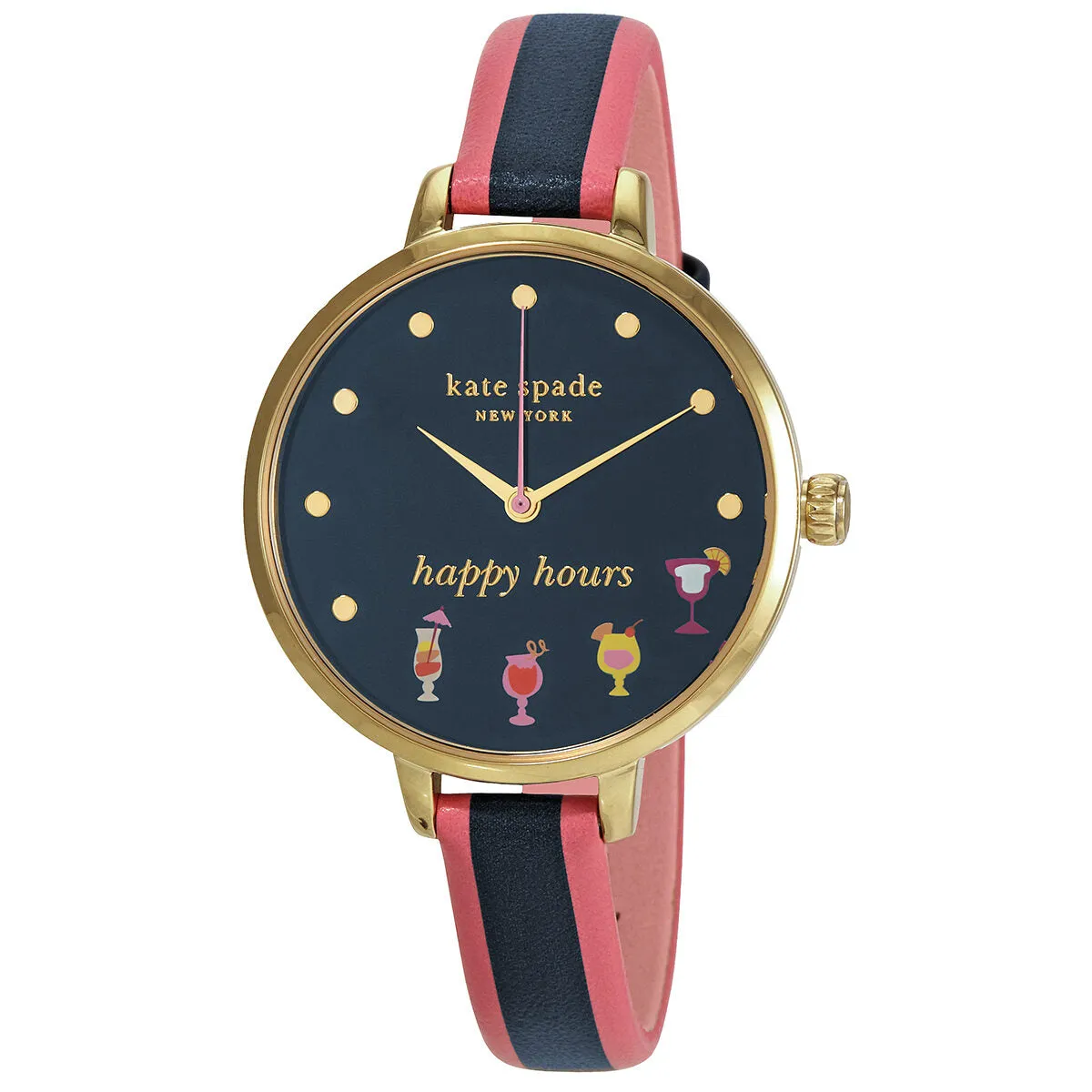 Kate spade Metro Quartz Black Dial Ladies Watch KSW1630