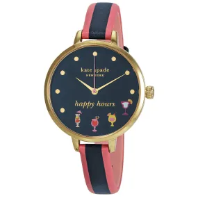 Kate spade Metro Quartz Black Dial Ladies Watch KSW1630