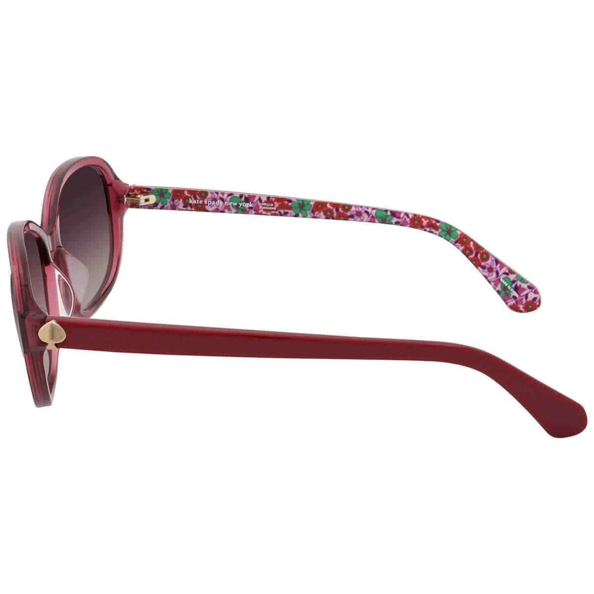 Kate Spade Women's Sunglasses - Ople Burgundy Frame | KATE SPADE IZABELLA/G/S 0LHF/JR