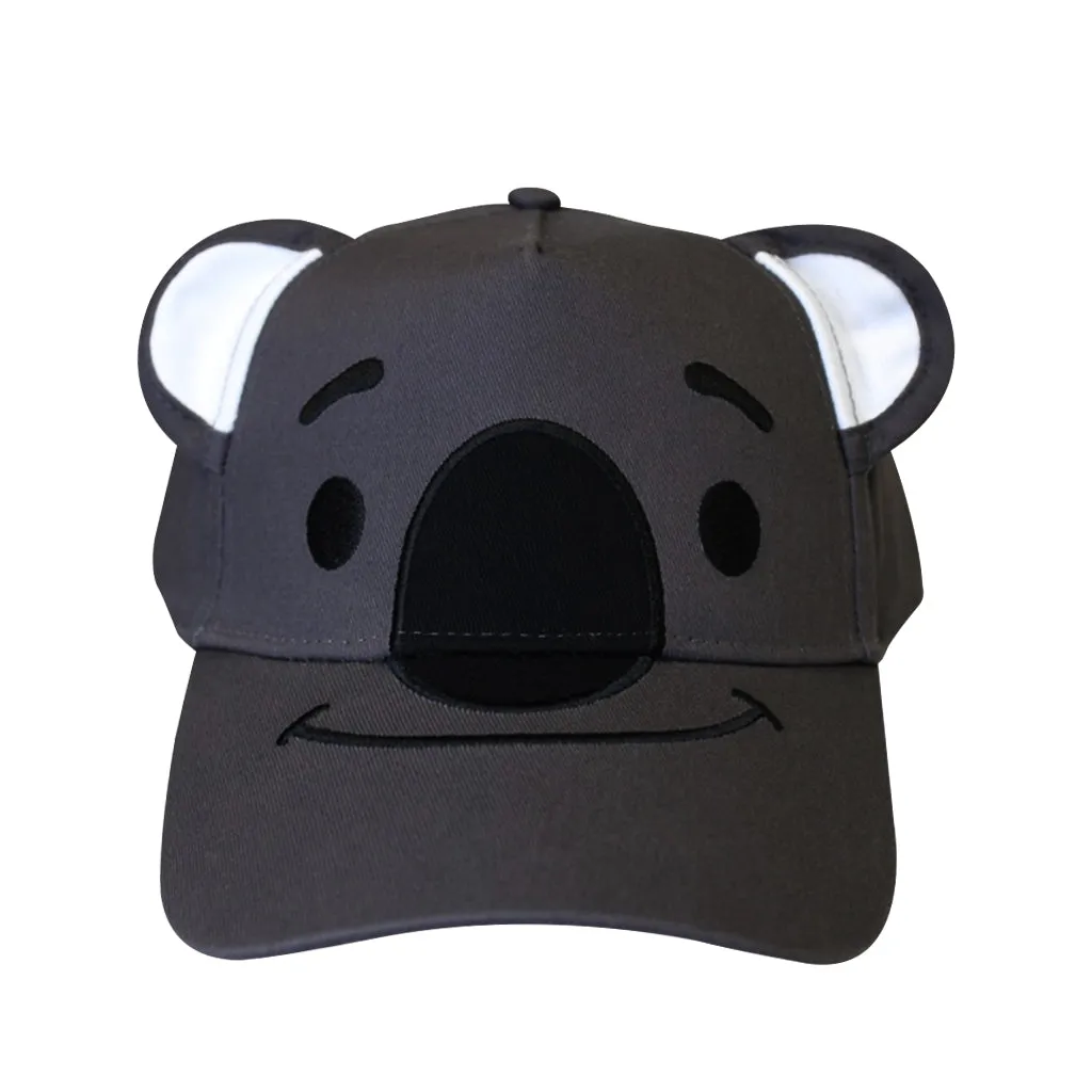 Koala Face Youth Baseball Cap