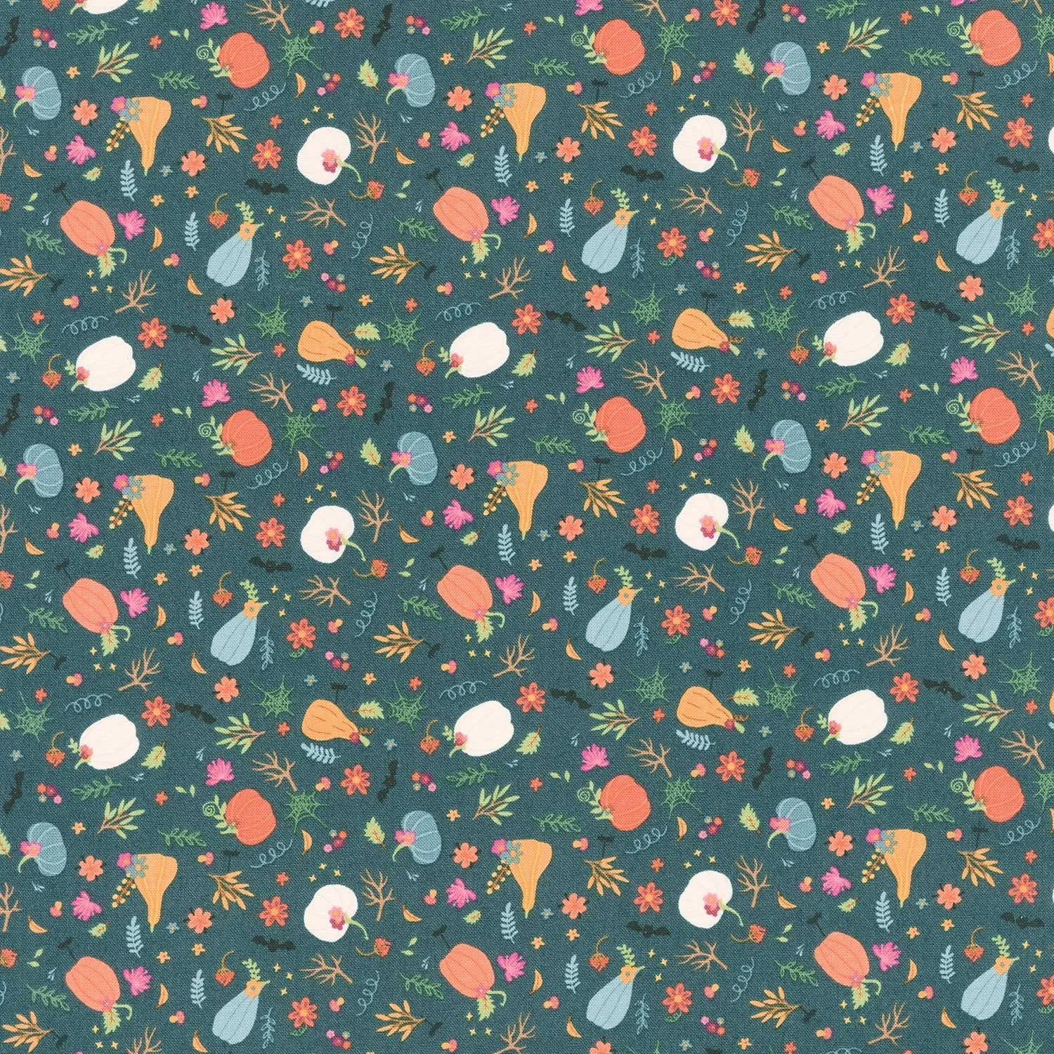 Little Witch - Pumpkin Patch Jade Yardage