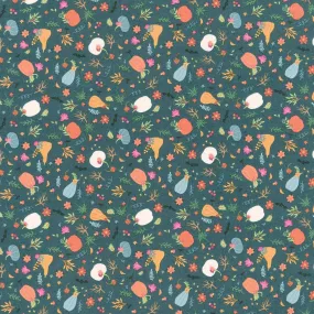 Little Witch - Pumpkin Patch Jade Yardage