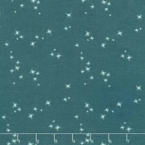 Little Witch - Spider Dots Jade Yardage