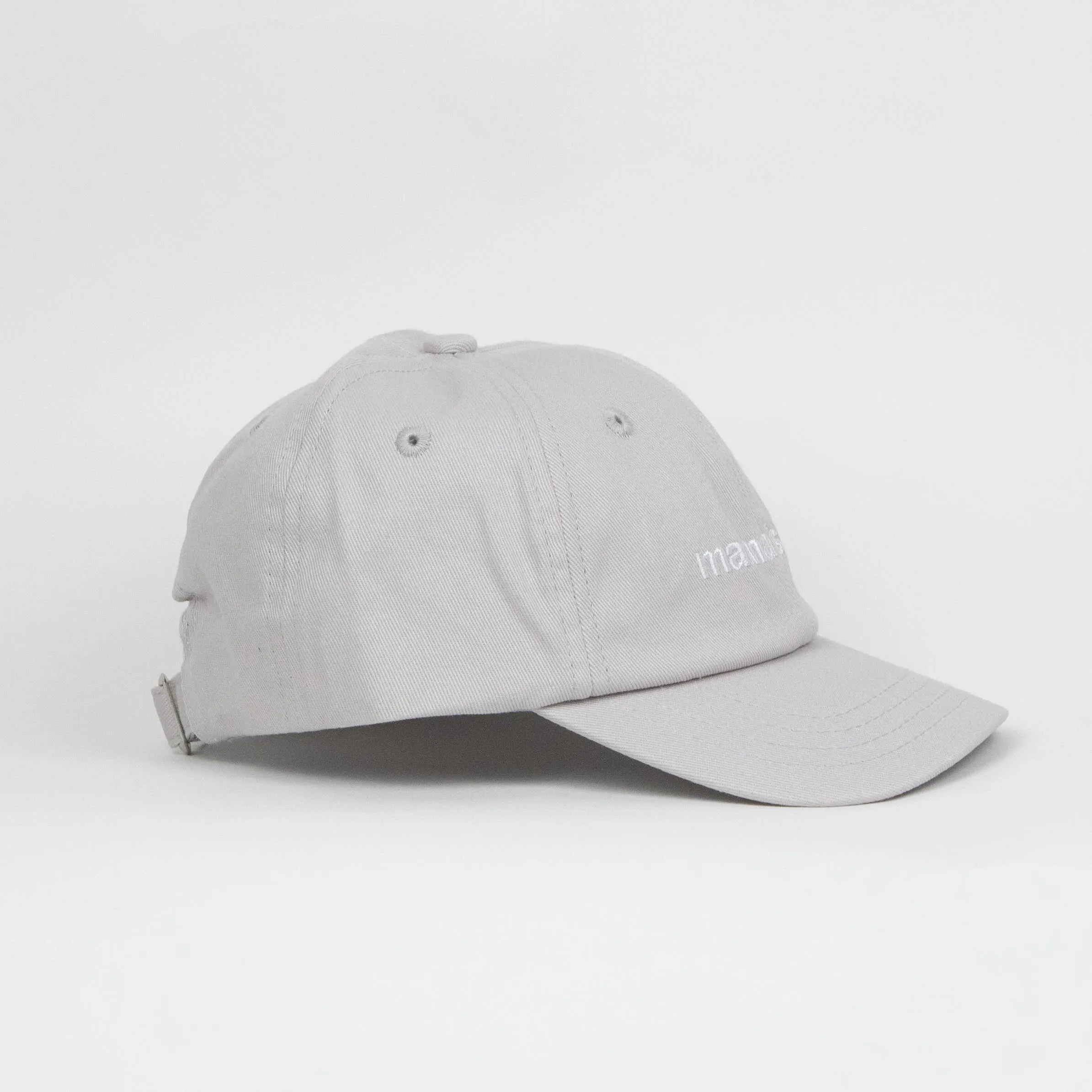 LĒ·LĀ·LŌ - Mama's Boy Embroidery Dad Cap - Lt Gray: Infant & Toddler
