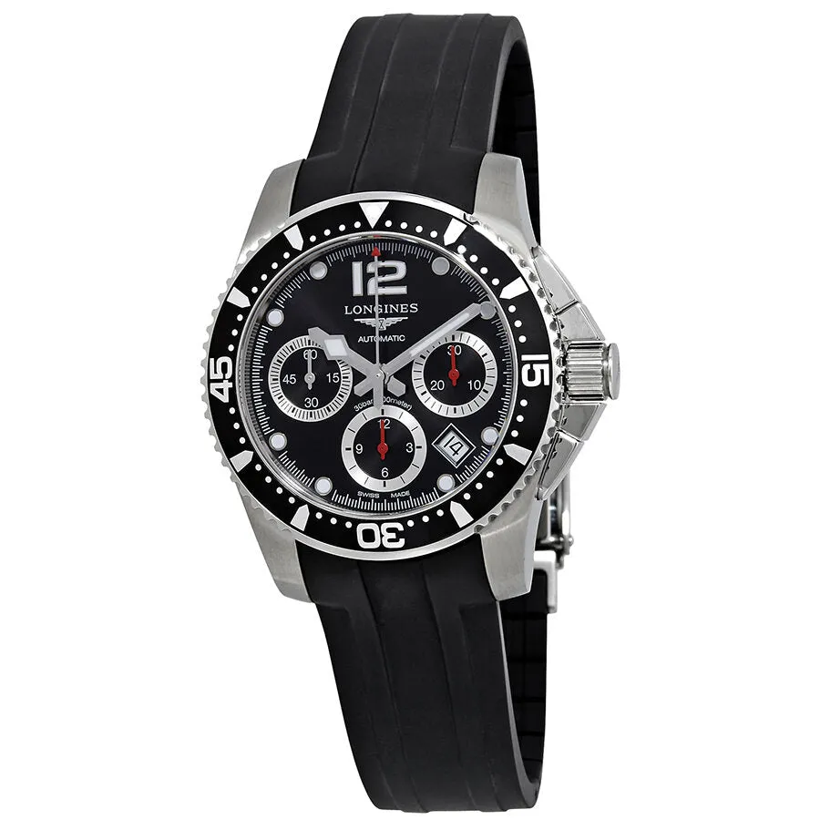 Longines HydroConquest Chronograph Black Dial Men's Watch L37444562