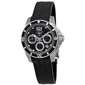 Longines HydroConquest Chronograph Black Dial Men's Watch L37444562