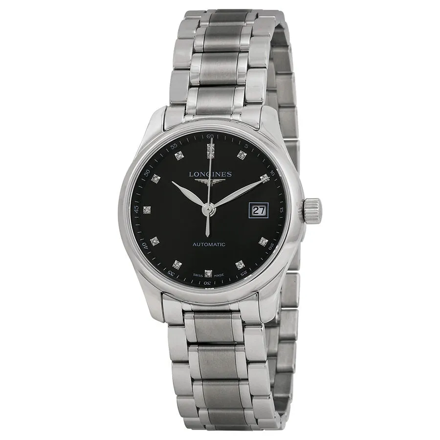 Longines Masters Collection Automatic Black Dial Ladies Watch L22574576 L2.257.4.57.6