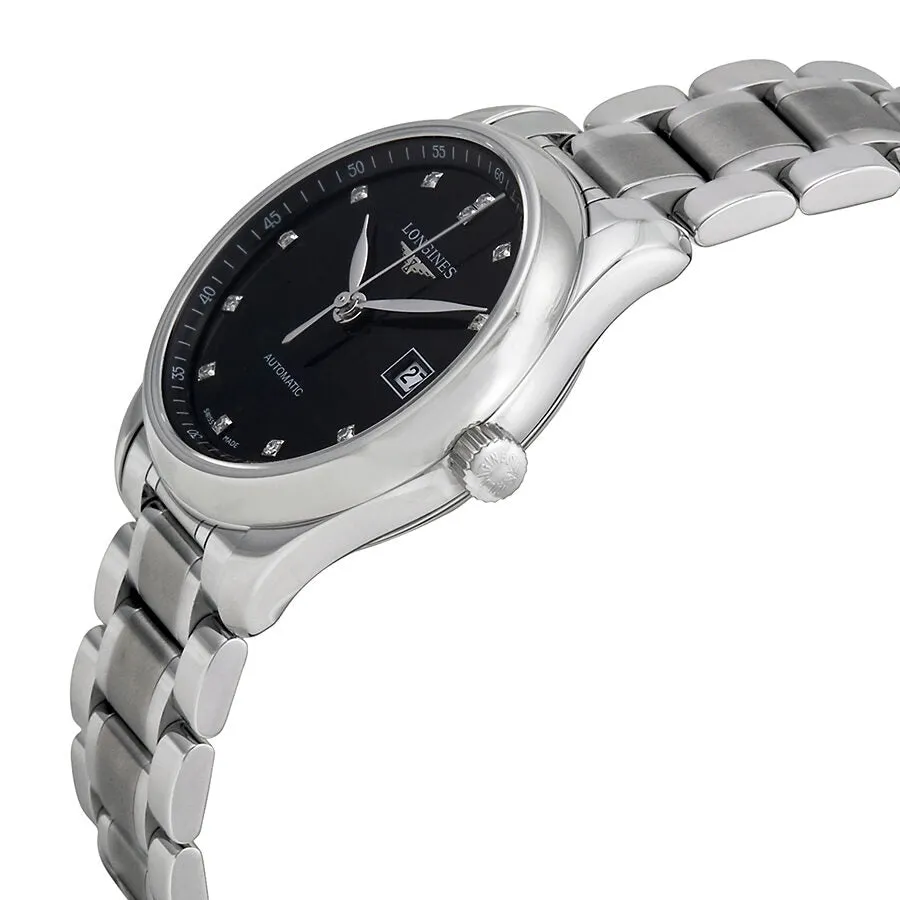 Longines Masters Collection Automatic Black Dial Ladies Watch L22574576 L2.257.4.57.6