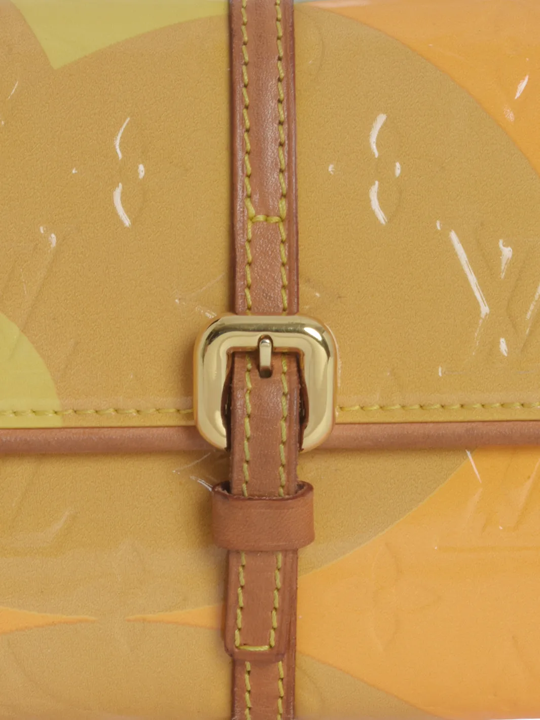 Louis Vuitton Monogram Vernis Pochette Fleur
