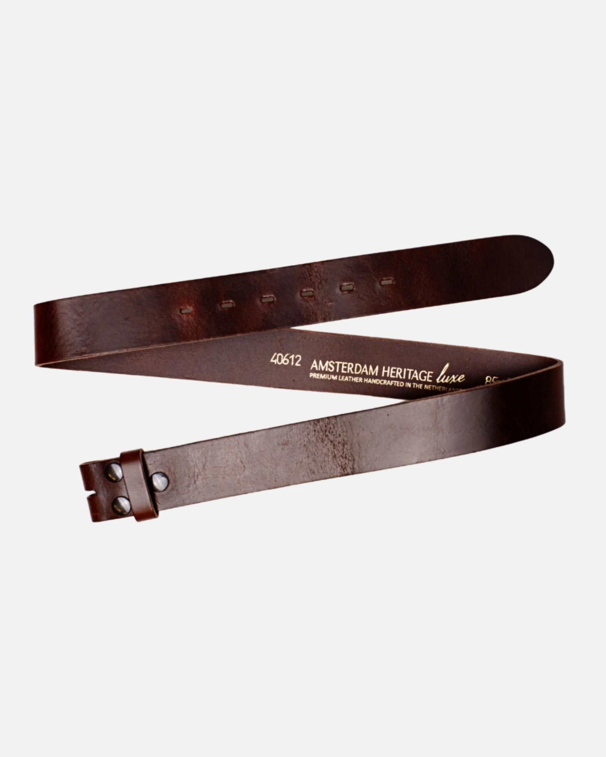 MADE TO ORDER Caro | Classic Leather Belt with Removable Buckle