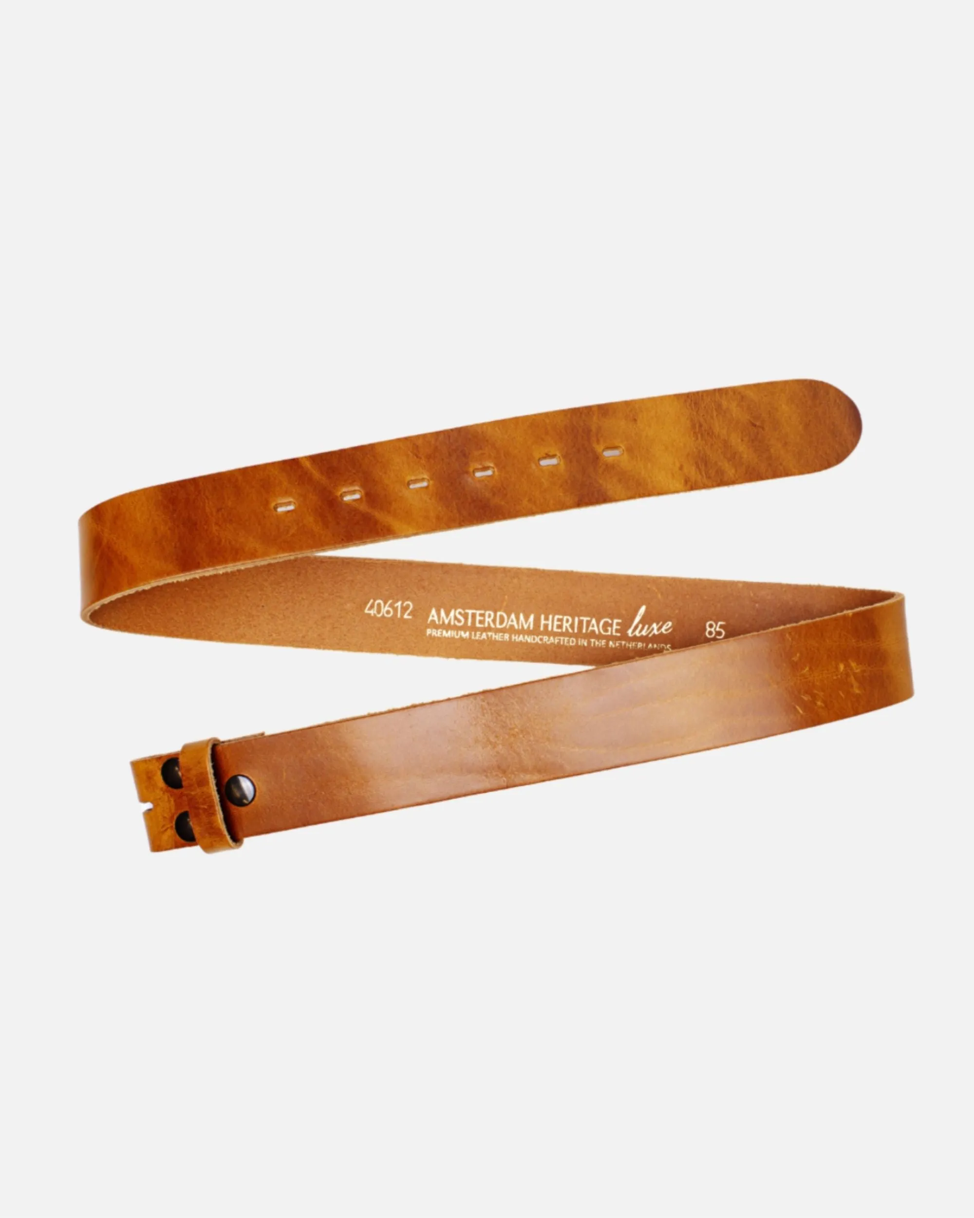 MADE TO ORDER Caro | Classic Leather Belt with Removable Buckle