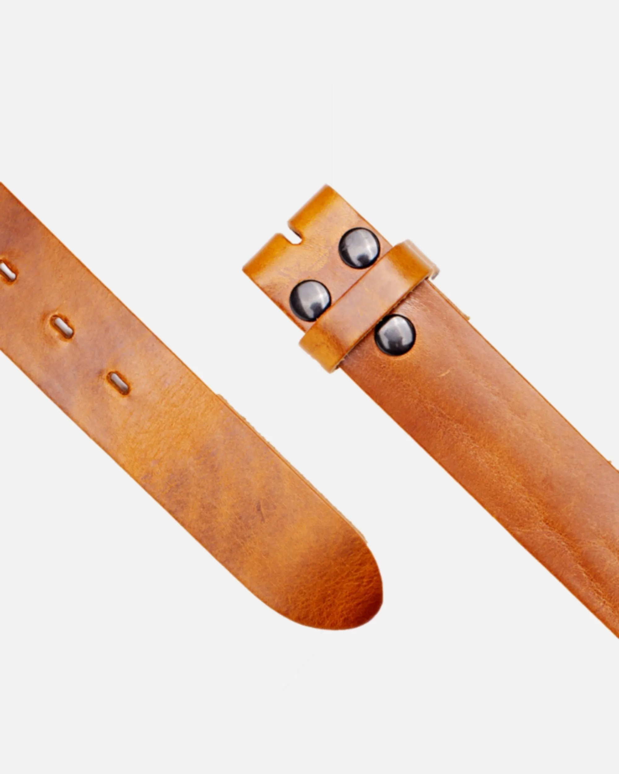 MADE TO ORDER Caro | Classic Leather Belt with Removable Buckle