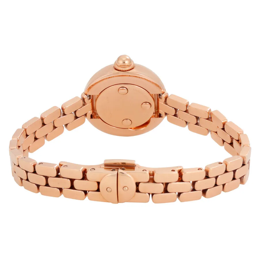 Marc Jacobs Courtney Silver Dial Ladies Rose Gold Watch MJ3458