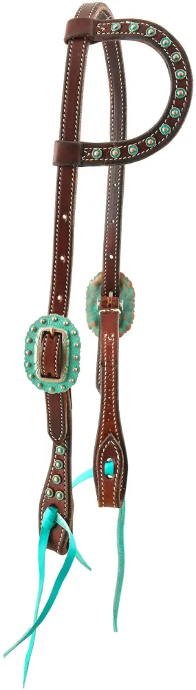 Martin Antique Turquoise Sliding Ear Headstall