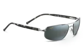 Maui Jim Kahuna Sunglasses - Gunmetal Frames/Neutral Grey Lens #162-02