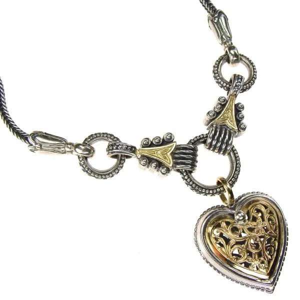 Meadow Shadows Heart Pendant