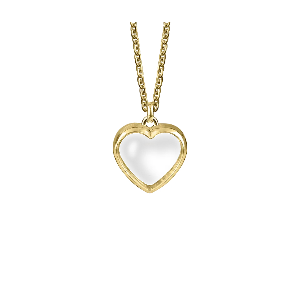 Medium Gold Heart Locket