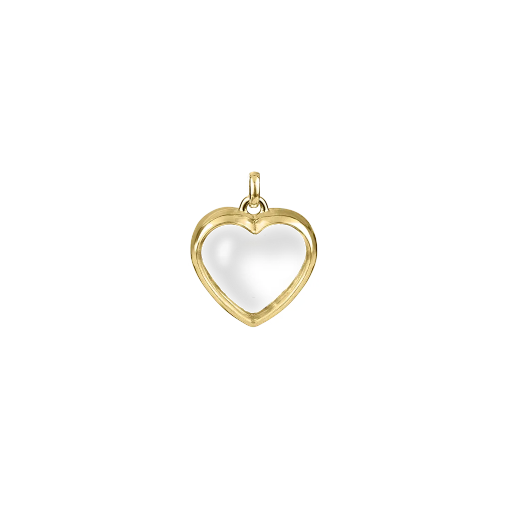 Medium Gold Heart Locket