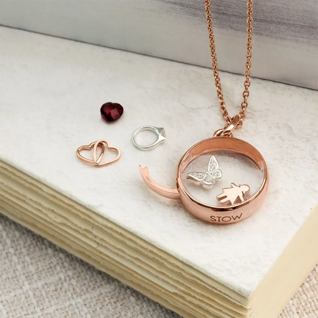 Medium Rose Gold Locket