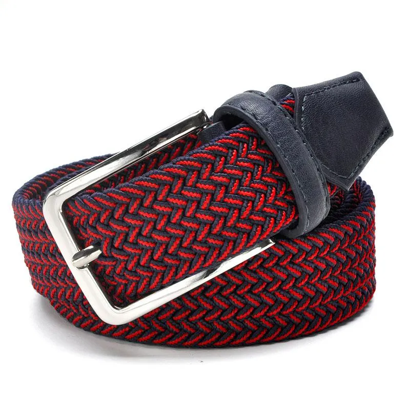 Men's Elastic Canvas Belt