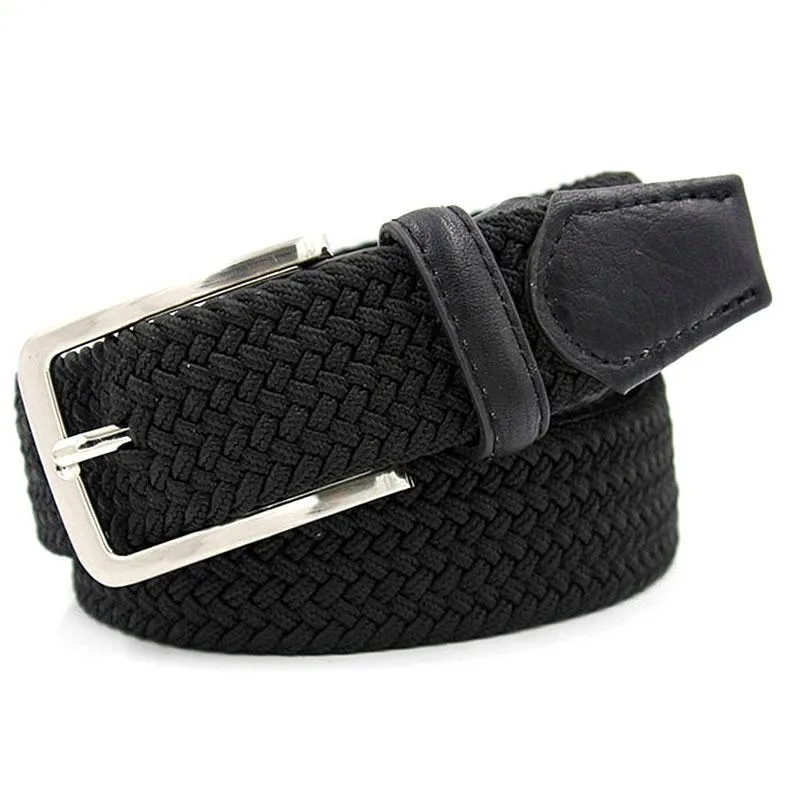 Men's Elastic Canvas Belt