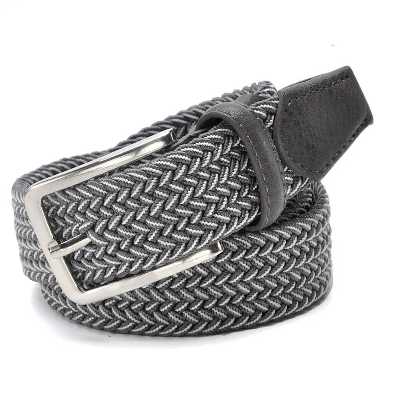 Men's Elastic Canvas Belt
