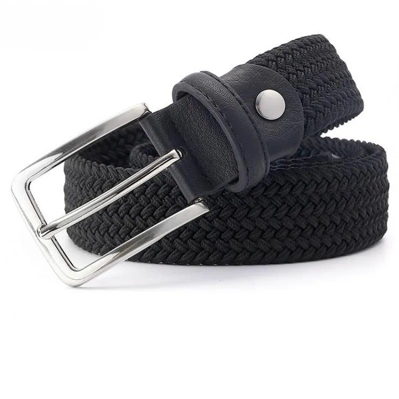 Men's Elastic Canvas Belt