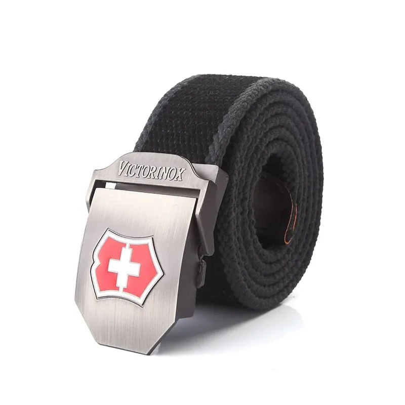 Men's Tactical Canvas Belt