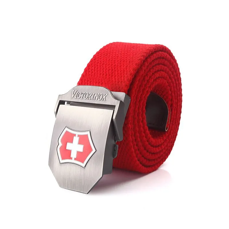 Men's Tactical Canvas Belt