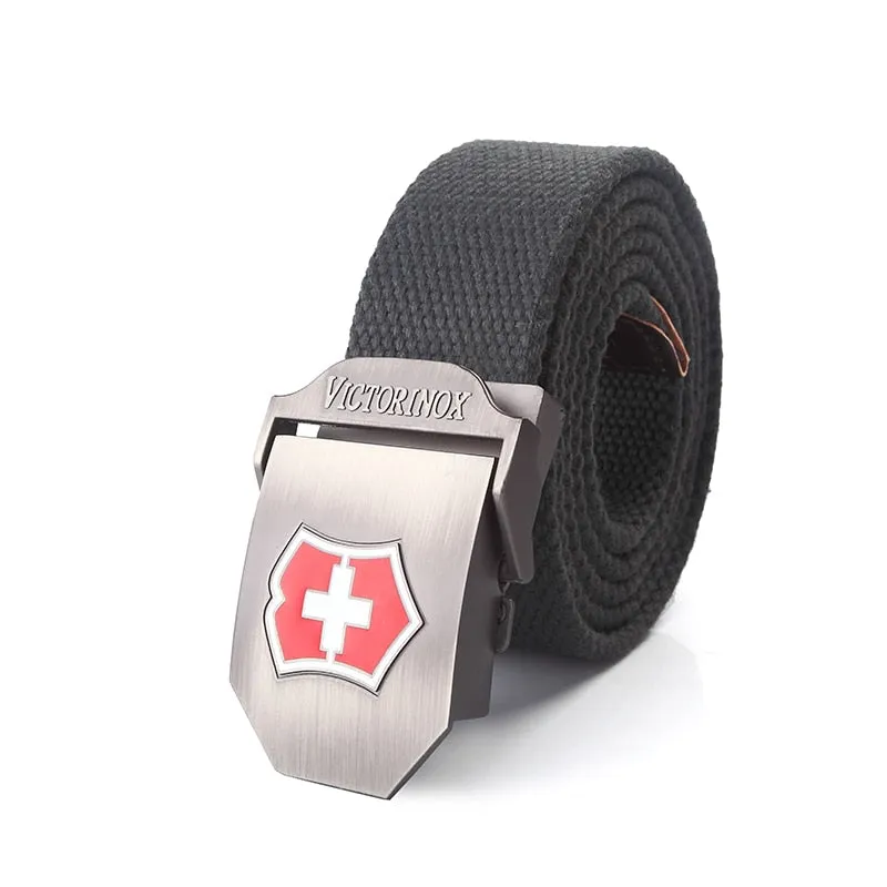 Men's Tactical Canvas Belt