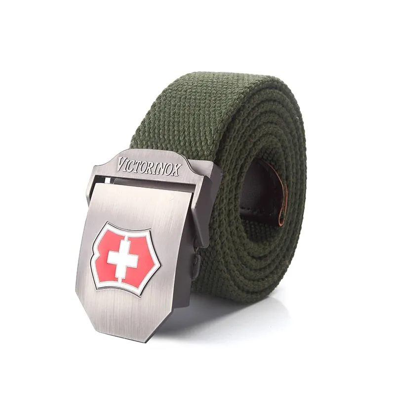 Men's Tactical Canvas Belt